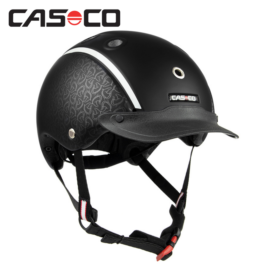 Casco Choice Reithelm Schwarz Gr. S (52-56cm)