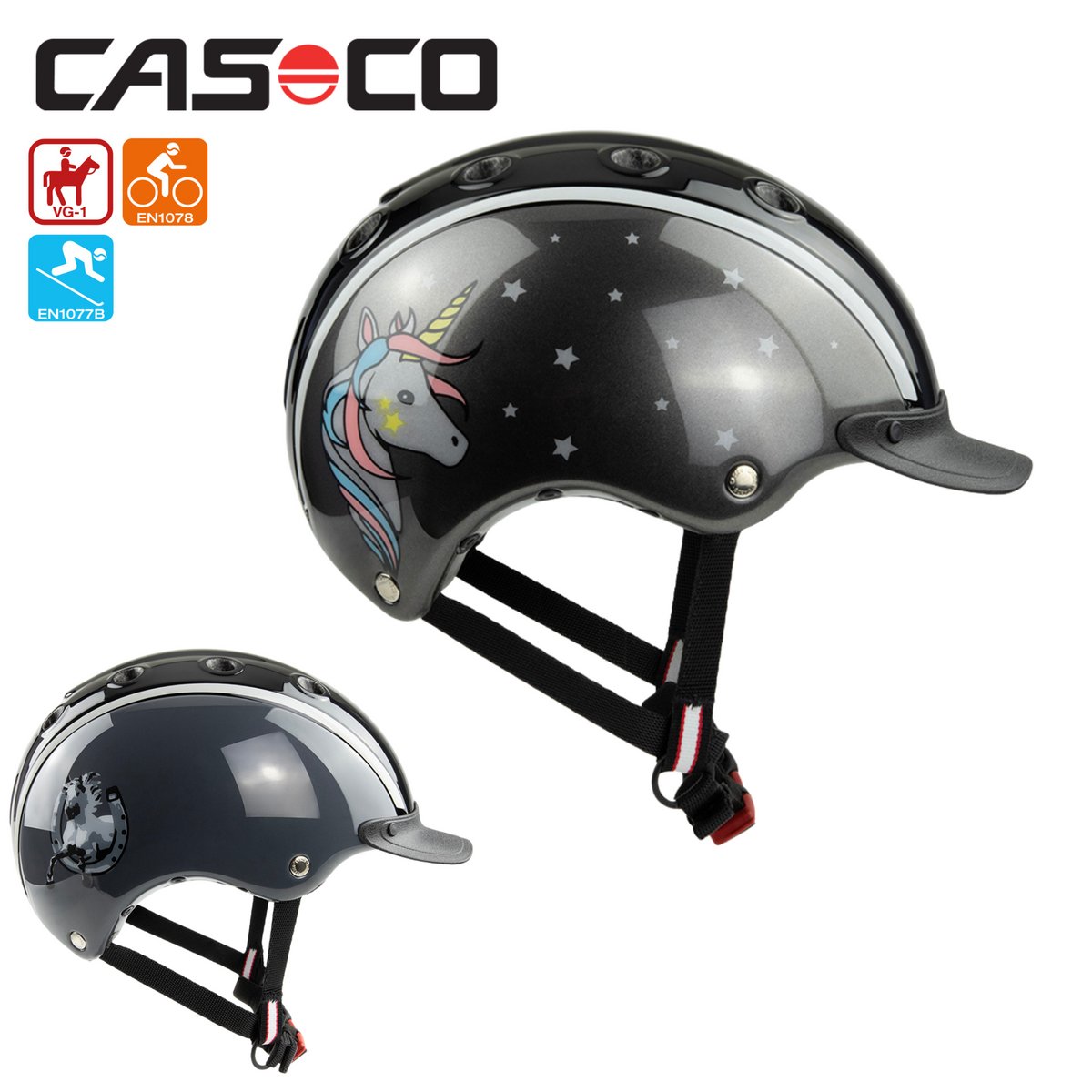 CASCO Nori Kinderreithelm – Leicht, Sicher & Vielseitig – Kia Ora Equine