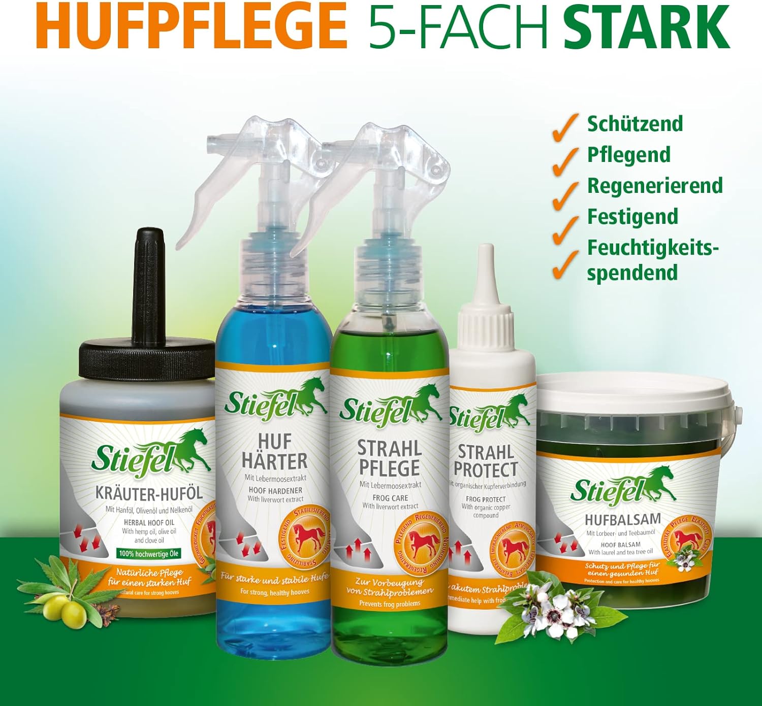 Stiefel Hufbalsam Pflege 500ml