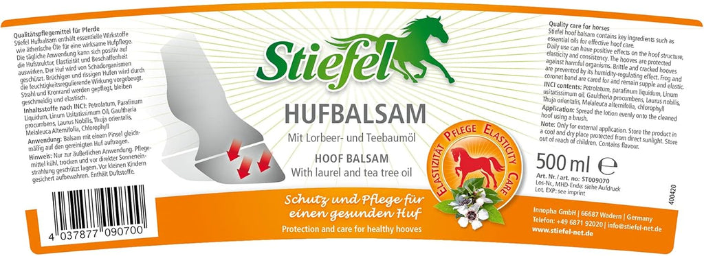 Stiefel Hufbalsam Pflege 500ml
