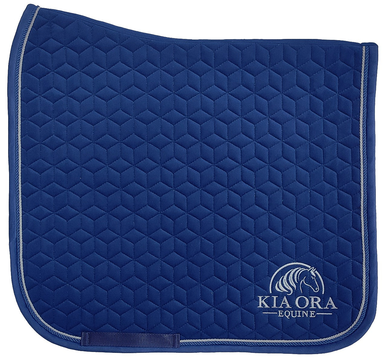 Samt Dressur Schabracke Marineblau