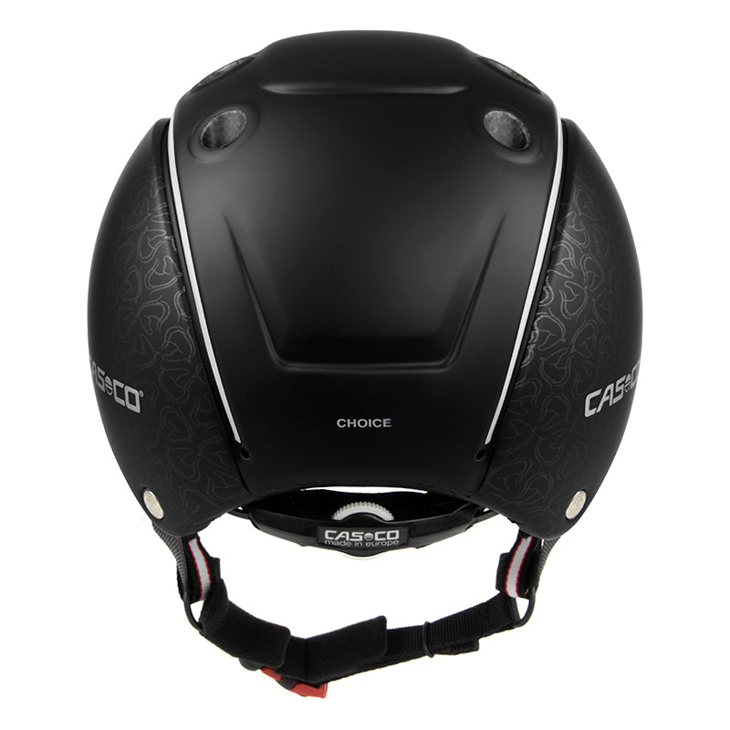 Casco Choice Reithelm Schwarz Gr. S (52-56cm)
