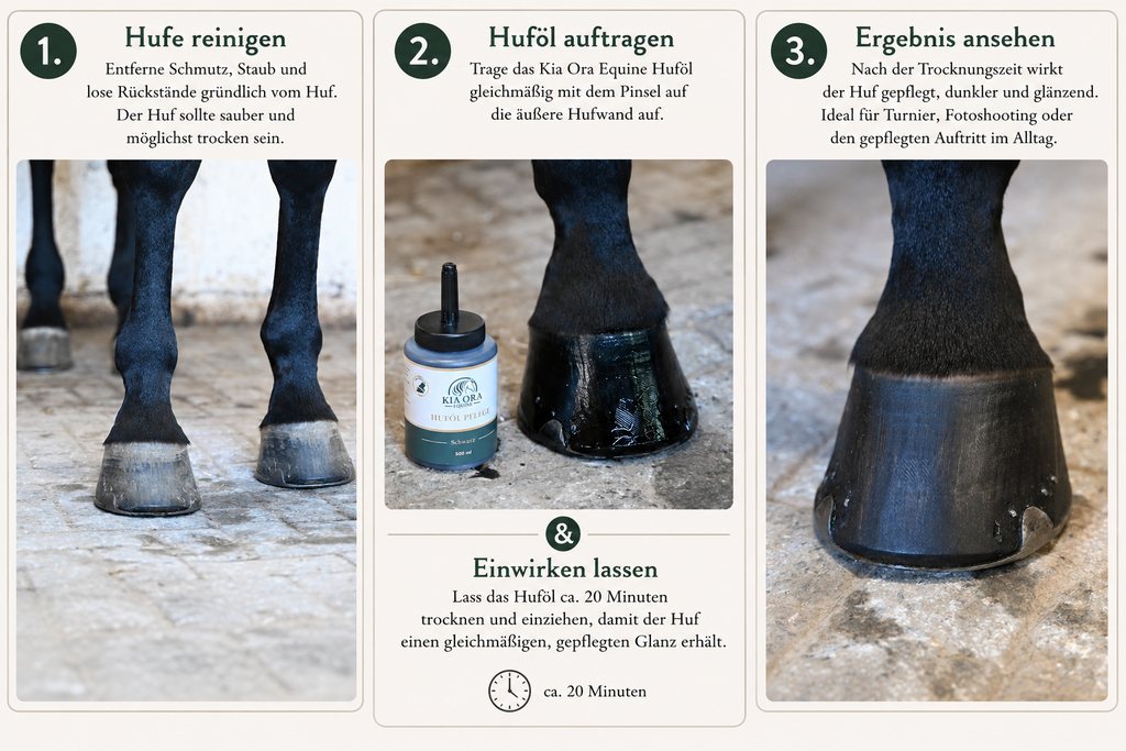 Huföl Teebaumöl Schwarz 500ml Hufpflege