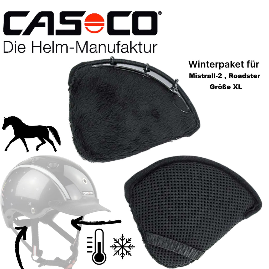 Casco Winterpaket Ohrwärmer für Mistrall-2,Roadster ab Bj 08/2019 XL