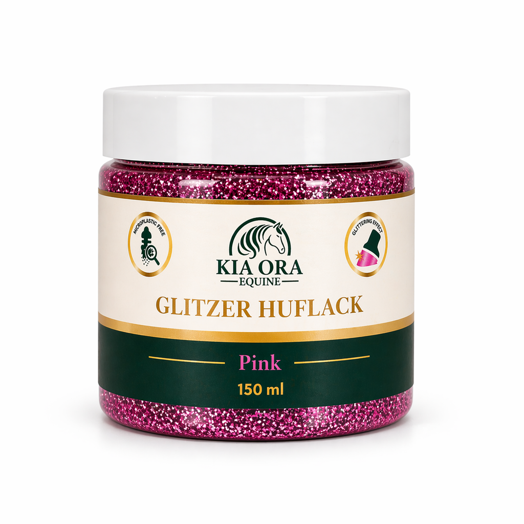 Glitzer Huflack Pink 150 ml