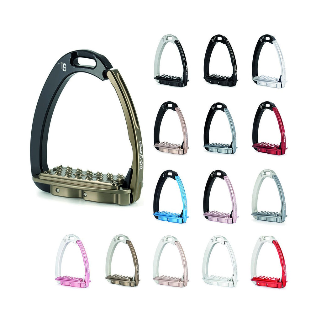 Tech Stirrups Venice Sloped EVO Sichereheitssteigbügel Aluminium